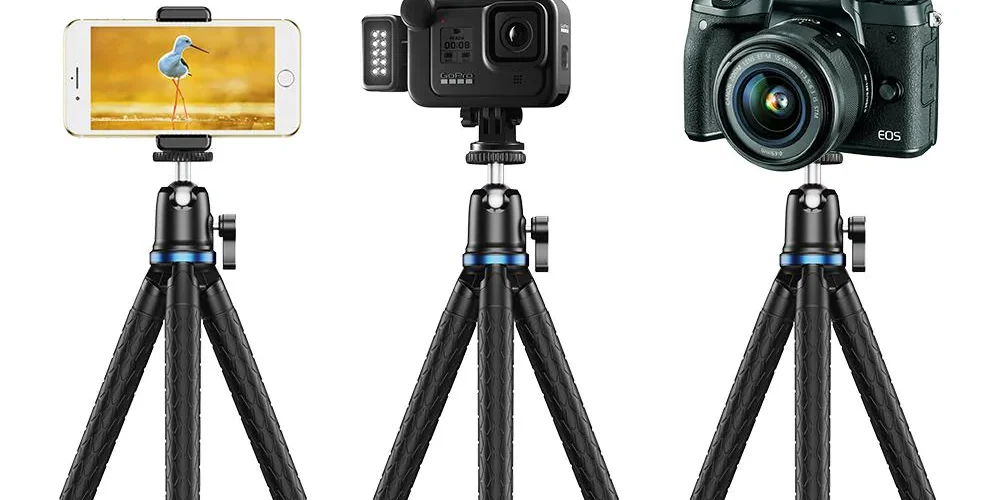 Apexel Flexible Octopus Tripod